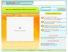 Tablet Screenshot of kinejob.com